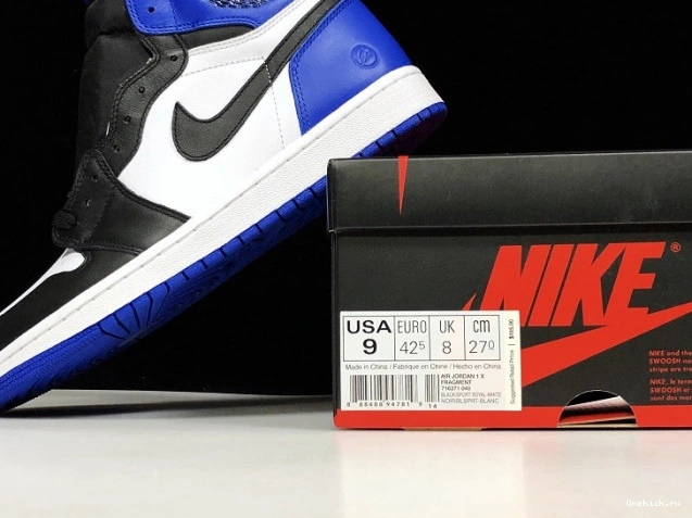 One Kick Jordan Retro High 1 Fragment 716371-040 Air OG 0710